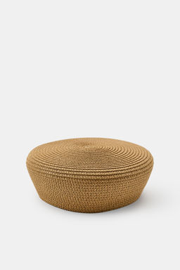 GORRO LISO CASQUETE / Beige claro