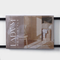 Вешалка для ремней и шарфов LaDom Laconique, 11.5×23.5×1.1 см, многоуровневая, чёрная