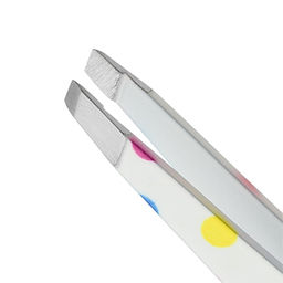 SOL Пинцет 251-2234 скошенный цветной