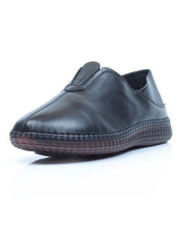 03-5915 BLACK Полуботинки женские (натуральная кожа)