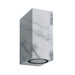 UUL-P42A 2х6W/GU10 IP65 MARBLE Светильник уличный, под две лампы GU10. Архитектурный накладной. Цвет корпуса мрамор. TM Uniel