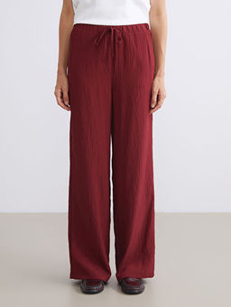 Beli Lastikli Dokulu Kad?n Pantolon