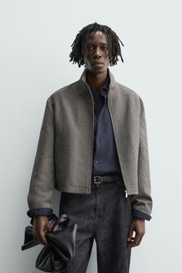 HOUNDSTOOTH OVERSHIRT - Zara фото 2