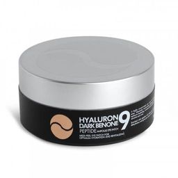 MP Hyaluron Dark Benone Peptide 9 Ampoule Eye Patch, 60ea - Осветляющие патчи с пептидами 60шт