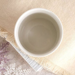 Кашпо 8х7,5 см / 700-2W /уп 100/белое с золотом - Галеонтрейд фото 2