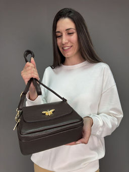 Сумка женская из телячьей кожи