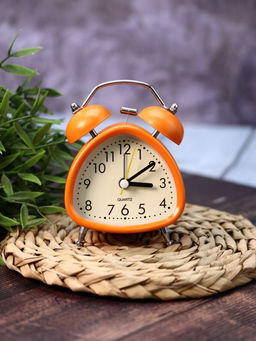 Часы-будильник "Time buddy", orange (12,5х9,5 см)