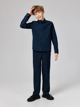 ACOOLA / Сорочка верхняя детская для мальчиков Tump темно-синий  фото 6