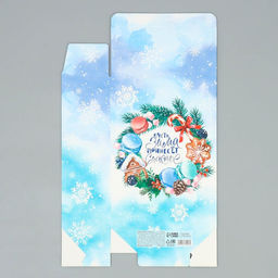 Складная коробка Пусть зима принесёт счастье, 16 23 7.5 см - Дарите счастье фото 7