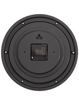 Часы настенные классические ENERGY ЕС-118, бесшумные, плавный ход, d=27.9 см, чёрные