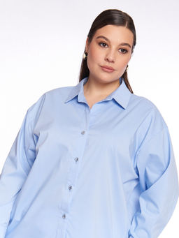 Блузка голубая BL11582BLU13