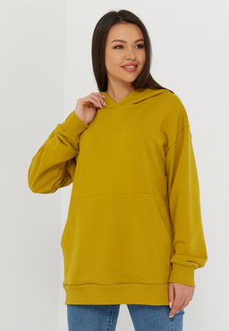 Худи женское KATHARINA KROSS KK-HK-003K-горчичный  фото 7