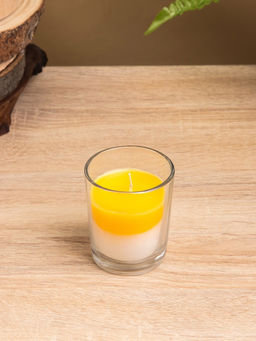 Свеча ароматическая Candle, 85 г, сияние, хлопок