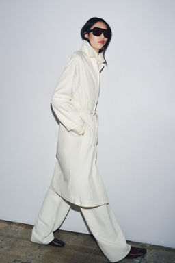 OVERSIZE TRENCH COAT ZW COLLECTION - Zara фото 2