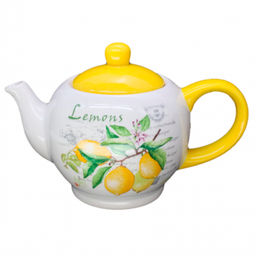 Чайник "ЛИМОНЫ" 950 мл в подарочной упаковке арт.MFK21083 /МФК/