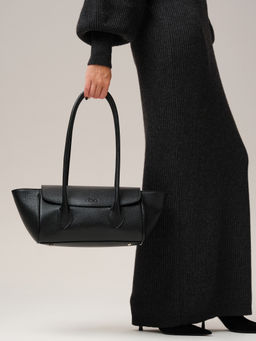 Кожаная сумка Viki DBR 31341 черный  фото 7