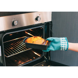 Форма для выпечки Доляна «Жаклин. Хлеб», 30×13 см, антипригарное покрытие, чёрная