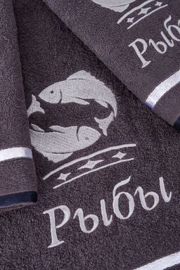 14418/10 Знаки зодиака полотенце махровое плотность 350гр