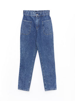 Paperbag K?z ?ocuk Jean Pantolon