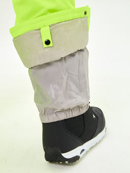 Брюки зимние женские / сноубордические Alpha Endless Симфония склона_YEL Желто-зеленый  фото 37