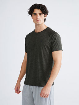 Bisiklet Yaka Erkek Spor Ti??rt