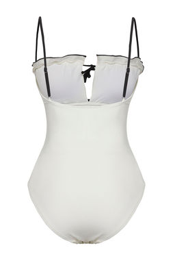 TRENDYOLMILLA Siyah Straplez Baglama Detayl? F?rf?rl? Regular Pretty Mayo TBESS25MA00047  фото 7