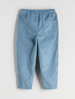 Beli Lastikli Erkek ?ocuk Kadife Pantolon