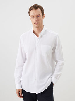 Regular Fit Uzun Kollu Poplin Erkek G?mlek