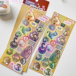 Набор наклеек Various cute pets - Купи слона фото 4