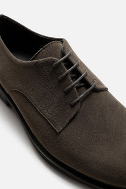 LEATHER SMART SHOES - Zara фото 4