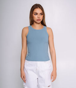 Майка #ОКТ1648, голубой