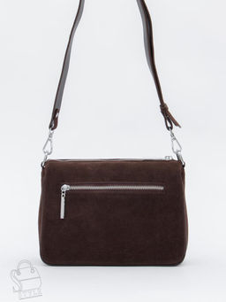 Сумка женская кожаная 1035CF d.coffee Polina&Eiterou в Новосибирске