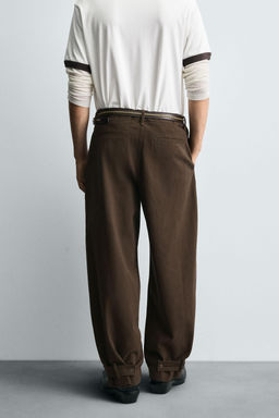 BALLOON FIT TROUSERS - Zara фото 3
