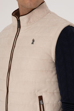 Erkek Ekru Deri Ceket Sepette S_rpriz _ndirim - U.s. polo assn фото 7