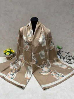 Мягкий палантин из кашемира мультицвет