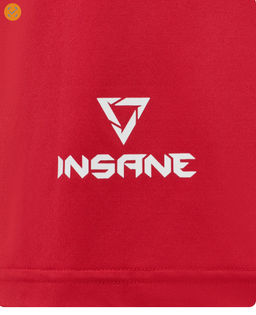 Юбка-шорты боксерские женские INSANE RBF IN25-BF900, красный фото 6