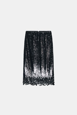 ZW COLLECTION LONG SEQUIN SKIRT