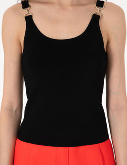 Siyah Slim Fit Triko Ti__rt