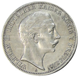 3 марки 1909 года А Германия (Пруссия)