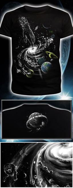 Футболка мужская Creation of the universe - Good фото 7