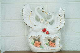 Статуэтка Лебеди 19х6х23 см / W3207 /уп 24/