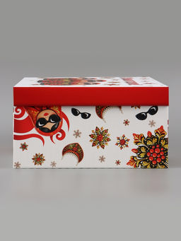 Коробка подарочная, складная 31.2×25.6×16.1 см «Русский стиль»