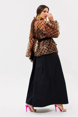 Костюм Anastasia 1162.1 кофе/черный