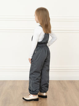 Полукомбинезон детский серый 60-012 (128, 64)