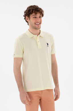 Erkek Slim Fit Polo Yaka A__k Mavi Basic Ti__rt Sepette S_rpriz _ndirim