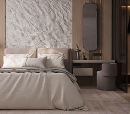 Постельное белье из вареного хлопка ХВ-014 бежевая полоса