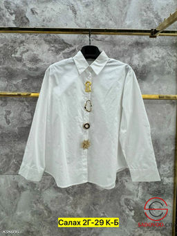 Рубашка женская на пуговицах
