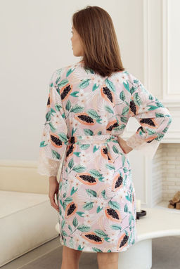 ПЕНЬЮАР ЖЕНСКИЙ арт. 4108W-76022.1H-051 - Almando melado фото 8