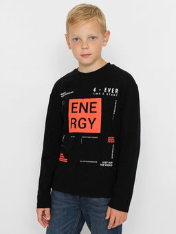 CRB wear/CWJB 63667-22-383 Джемпер для мальчика,черный/Ex.Cherubino