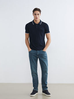 Polo Yaka Erkek Dokulu Ti??rt